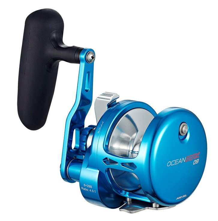 Conventional Reels Maxel Ocean Max Lever Dual Drag Single-Speed Jigging Reels