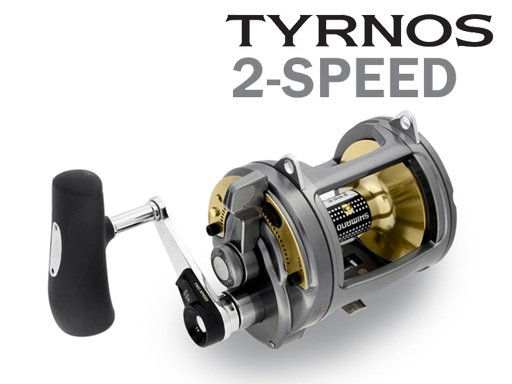 Conventional Reels Shimano Tyrnos Two-Speed Lever Drag Reels - Image 2