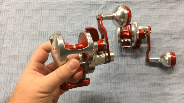 Conventional Reels Accurate Boss Valiant BV2-400 2-Speed Lever Drag Reels - Image 2