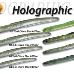Soft Plastics Tsunami Holographic Eels