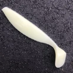 Soft Plastics Leading Lures Rattling 9" Shad Glow