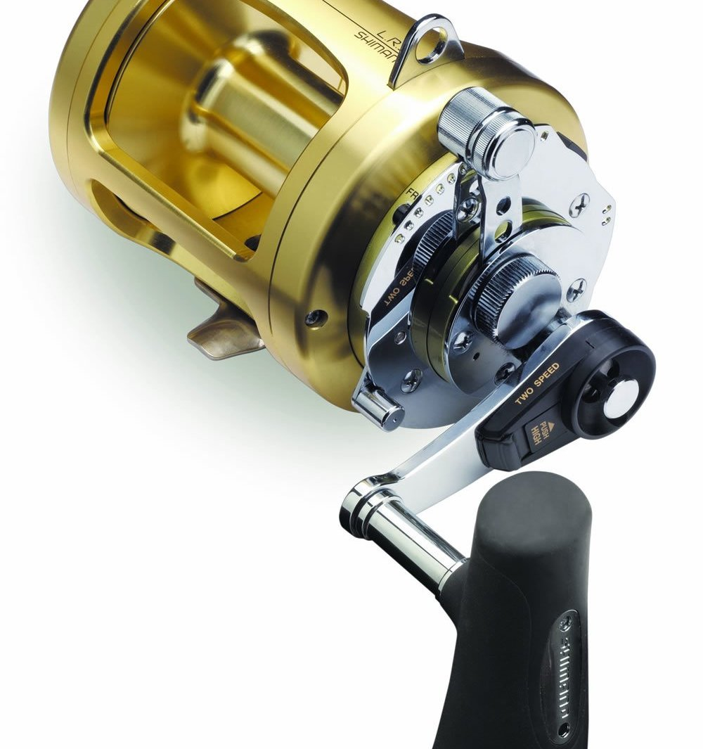 Conventional Reels Shimano Tiagra A Two Speed Lever Drag Reels
